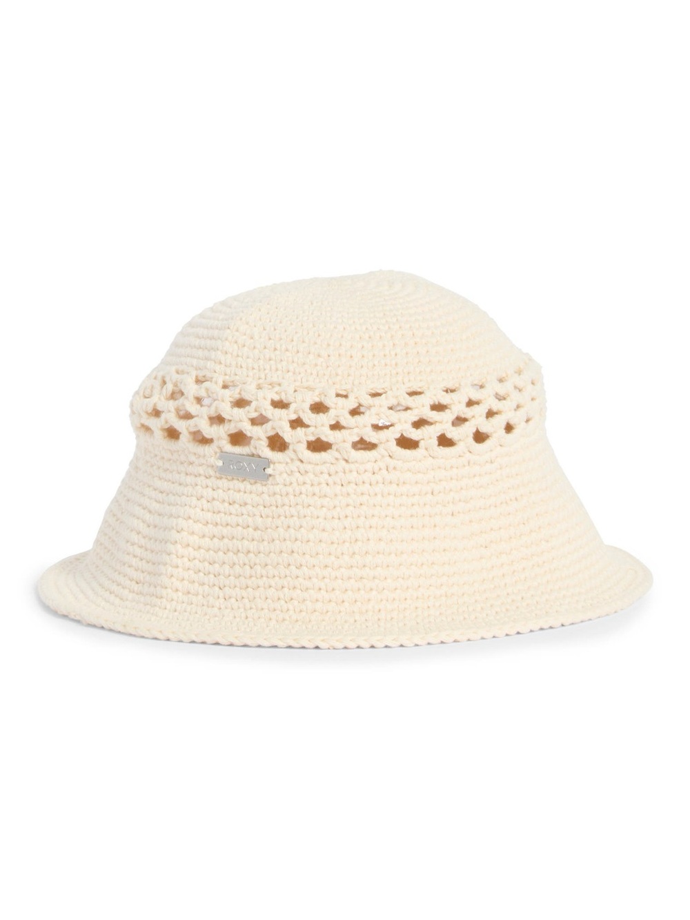 Roxy Down the Street Crochet Open Stitch Bucket Hat
Roxy